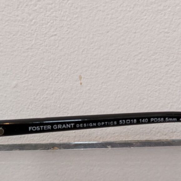 Foster Grant Design Optics Silver Half rimmed reading glasses 53-18-140 - Picture 12 of 13